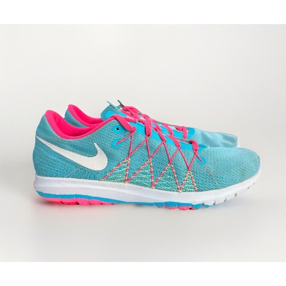 Nike Air Max Dynasty Girls Size 6.5Y Gamma Blue Pink Blast Running Pre-Owned